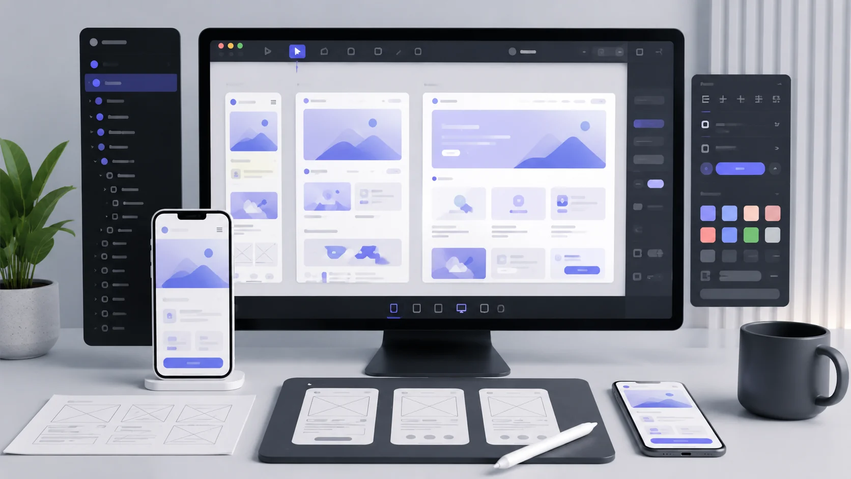 Thiết kế Website chuyên nghiệp — UI/UX chuẩn Figma, mobile-first, tối ưu chuyển đổi